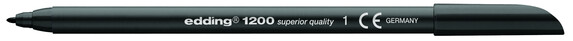 Faserschreiber Edding 1200 schwarz, Art.-Nr. 1200-SW - Paterno B2B-Shop
