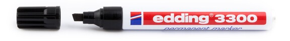 Marker Edding 3300 schwarz permanent, Art.-Nr. 3300-SW - Paterno B2B-Shop Marker Edding 3300 schwarz permanent, Art.-Nr. 3300-SW - Paterno B2B-Shop