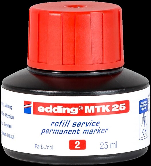 Nachfülltinte Edding MTK 25 25 ml rot, Art.-Nr. MTK25-RT - Paterno B2B-Shop Nachfülltinte Edding MTK 25 25 ml rot, Art.-Nr. MTK25-RT - Paterno B2B-Shop