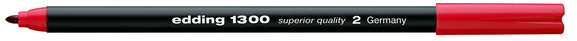 Faserschreiber Edding 1300 rot, Art.-Nr. 1300-RT - Paterno B2B-Shop