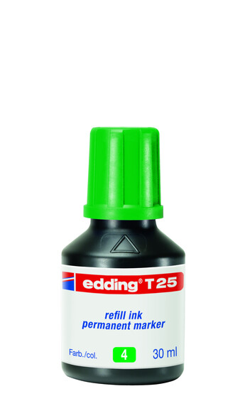 Nachfülltinte Edding T 25 30 ml grün, Art.-Nr. T25-GN - Paterno B2B-Shop Nachfülltinte Edding T 25 30 ml grün, Art.-Nr. T25-GN - Paterno B2B-Shop