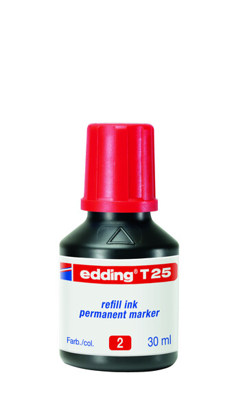 Nachfülltinte Edding T 25 30 ml rot, Art.-Nr. T25-RT - Paterno B2B-Shop Nachfülltinte Edding T 25 30 ml rot, Art.-Nr. T25-RT - Paterno B2B-Shop