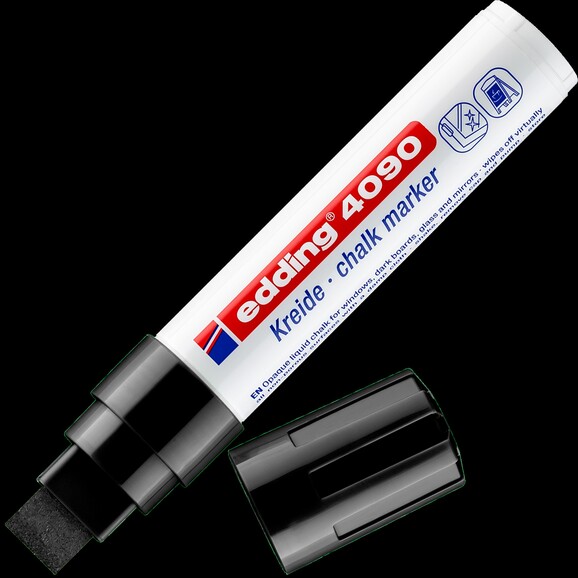 Window Marker Edding 4090 schwarz, Art.-Nr. 4090ED-SW - Paterno B2B-Shop