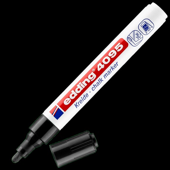 Window Marker Edding 4095 schwarz, Art.-Nr. 4095-SW - Paterno B2B-Shop