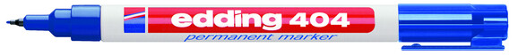 Marker Edding 404 blau permanent, Art.-Nr. 404-BL - Paterno B2B-Shop