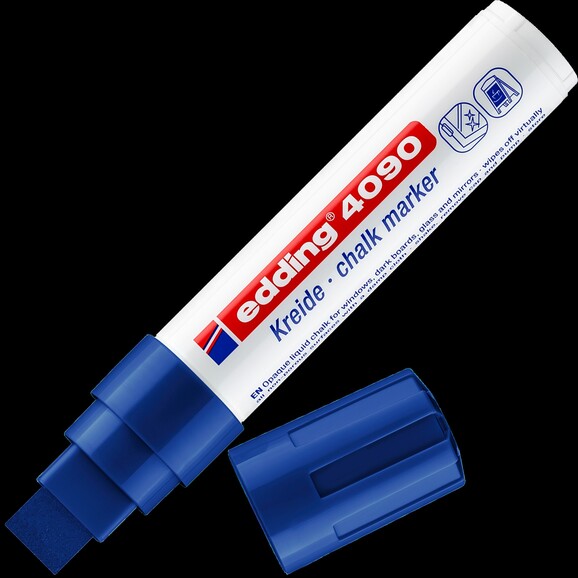 Window Marker Edding 4090 blau, Art.-Nr. 4090ED-BL - Paterno B2B-Shop