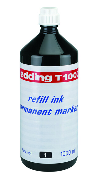 Nachfülltinte Edding T 25 1 Liter schwarz, Art.-Nr. T1000-SW - Paterno B2B-Shop Nachfülltinte Edding T 25 1 Liter schwarz, Art.-Nr. T1000-SW - Paterno B2B-Shop
