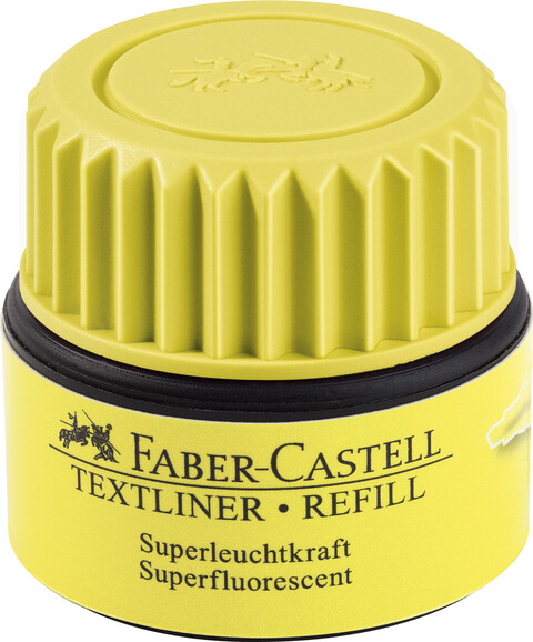 Nachfüllflasche zu Faber Textmarker 48 gelb, Art.-Nr. 154900-GE - Paterno B2B-Shop Nachfüllflasche zu Faber Textmarker 48 gelb, Art.-Nr. 154900-GE - Paterno B2B-Shop