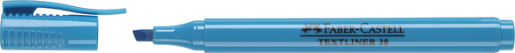 Textmarker Faber Castell 38 blau, Art.-Nr. 1577-BL - Paterno B2B-Shop