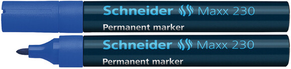Marker Schneider 230 blau permanent, Art.-Nr. 230SN-BL - Paterno B2B-Shop