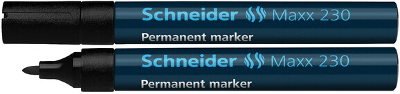 Marker Schneider 230 schwarz permanent, Art.-Nr. 230SN-SW - Paterno B2B-Shop