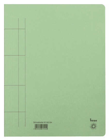 Schnellhefter Bene A4 grün, Art.-Nr. 081100-GN - Paterno B2B-Shop Schnellhefter Bene A4 grün, Art.-Nr. 081100-GN - Paterno B2B-Shop