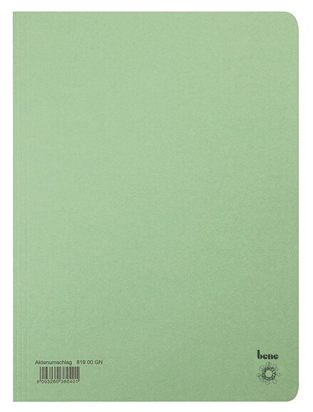 Aktenumschlag Bene A4 grün, Art.-Nr. 081900-GN - Paterno B2B-Shop