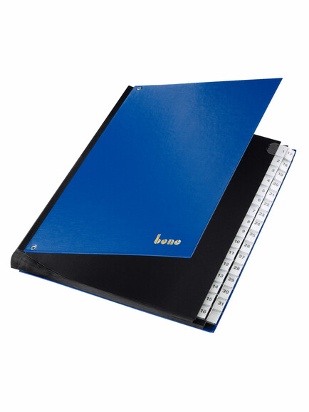 Pultordner Bene A4 1-31 blau, Art.-Nr. 75416-BL - Paterno B2B-Shop Pultordner Bene A4 1-31 blau, Art.-Nr. 75416-BL - Paterno B2B-Shop