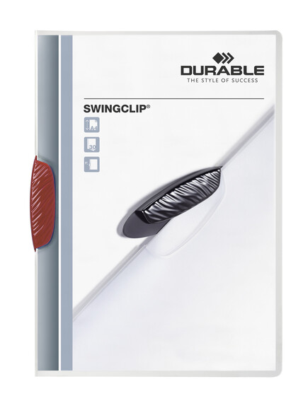 Klemmmappe Durable Swingclip A4 rot, Art.-Nr. 2260-RT - Paterno B2B-Shop