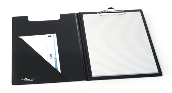 Klemmbrettmappe Durable A4 schwarz, Art.-Nr. 2355-SW - Paterno B2B-Shop