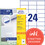 Universaletiketten A4 3422 weiss 70x35 mm, Art.-Nr. ZWF-3422 - Paterno B2B-Shop