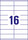 Universaletiketten A4 3423 weiss 105x35mm, Art.-Nr. ZWF-3423 - Paterno B2B-Shop