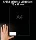 Universaletiketten Avery perm. 70x37mm, Art.-Nr. 3474-10 - Paterno B2B-Shop Universaletiketten Avery perm. 70x37mm, Art.-Nr. 3474-10 - Paterno B2B-Shop