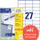 Universaletiketten A4 3479 weiss 70x32mm, Art.-Nr. ZWF-3479 - Paterno B2B-Shop