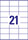 Universaletiketten A4 3481 weiss 70x41mm, Art.-Nr. ZWF-3481 - Paterno B2B-Shop