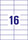 Universaletiketten A4 3484 weiss 105x37mm, Art.-Nr. ZWF-3484 - Paterno B2B-Shop
