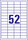 Universaletiketten A4 3650 weiss 48x21mm, Art.-Nr. ZWF-3650 - Paterno B2B-Shop
