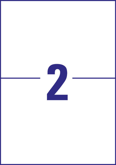 Universaletiketten Avery perm. 210x148mm, Art.-Nr. 3655-10 - Paterno B2B-Shop