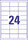 Universaletiketten A4 3658 weiss 64,6x33,8 mm, Art.-Nr. ZWF-3658 - Paterno B2B-Shop