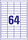 Universaletiketten A4 3667 weiss 48,5x16,9mm, Art.-Nr. ZWF-3667 - Paterno B2B-Shop