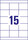 Universaletiketten A4 3669 weiss 70x50,8mm, Art.-Nr. ZWF-3669 - Paterno B2B-Shop