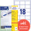 Universaletiketten A4 3671 weiss 64x45mm, Art.-Nr. ZWF-3671 - Paterno B2B-Shop