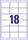 Universaletiketten A4 3671 weiss 64x45mm, Art.-Nr. ZWF-3671 - Paterno B2B-Shop