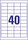 Universaletiketten ZWF 48,5 x 25,4 mm, weiß, Art.-Nr. 4780ZWF - Paterno B2B-Shop