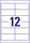 Universaletiketten ZWF 97 x 42,3 mm, weiß, Art.-Nr. 4781ZWF - Paterno B2B-Shop