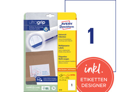 Kopieretiketten ZWF A4, Art.-Nr. 6119ZWF - Paterno B2B-Shop