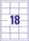 Etikett 64x45mm weiss ILC, Art.-Nr. 6171ZWF - Paterno B2B-Shop