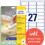 Universaletiketten ZWF 63,5 x 29,6 mm wiederablösbar, Art.-Nr. L4737REV-25 - Paterno B2B-Shop