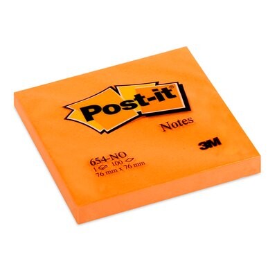 Haftnotizen Post It 76x76mm neonorange, Art.-Nr. 654NEON-NEOR - Paterno B2B-Shop Haftnotizen Post It 76x76mm neonorange, Art.-Nr. 654NEON-NEOR - Paterno B2B-Shop