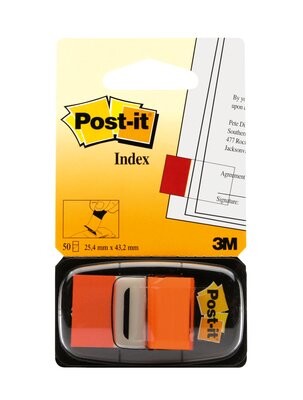 Haftstreifen Post-it Index 25,4x43,7mm orange, Art.-Nr. 680-OR - Paterno B2B-Shop Haftstreifen Post-it Index 25,4x43,7mm orange, Art.-Nr. 680-OR - Paterno B2B-Shop