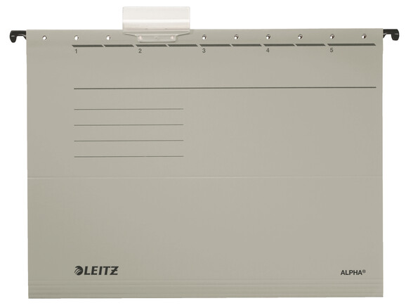 Hängemappe Leitz 1985 A4 grau, Art.-Nr. 1985-00-GR - Paterno B2B-Shop