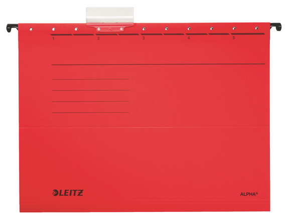 Hängemappe Leitz 1985 A4 rot, Art.-Nr. 1985-00-RT - Paterno B2B-Shop