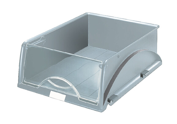 Briefkorb Leitz Sorty lang grau, Art.-Nr. 5231-00-GR - Paterno B2B-Shop