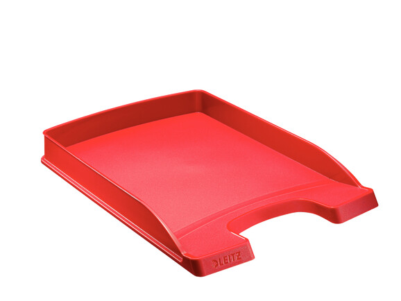 Briefkorb Leitz 5237 A4 Plus flach rot, Art.-Nr. 5237-RT - Paterno B2B-Shop