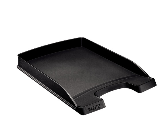 Briefkorb Leitz 5237 A4 Plus flach schwarz, Art.-Nr. 5237-SW - Paterno B2B-Shop