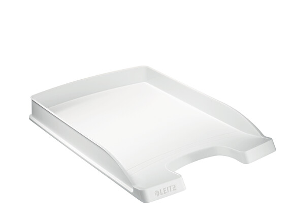 Briefkorb Leitz 5237 A4 Plus flach weiss, Art.-Nr. 5237-WS - Paterno B2B-Shop