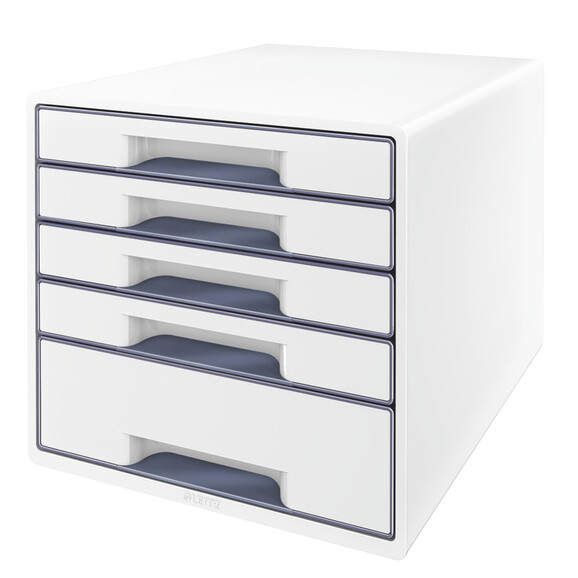 Schubladenbox Leitz CUBE WOW 5S gelb, Art.-Nr. 521410-GE - Paterno B2B-Shop