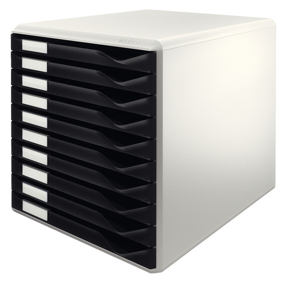 Formular-Set Leitz 10 Schubladen schwarz, Art.-Nr. 5281-00-SW - Paterno B2B-Shop