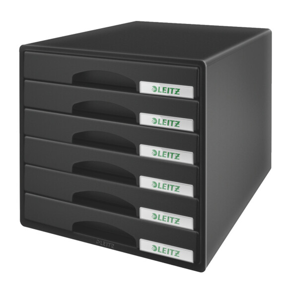 Schubladenbox Leitz PLUS 6S schwarz, Art.-Nr. 5212-00-SW - Paterno B2B-Shop