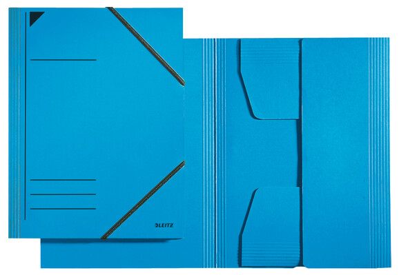 Eckspannmappe Leitz A4 3 Klappen blau, Art.-Nr. 3981-00-BL - Paterno B2B-Shop